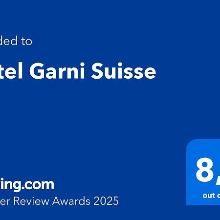 Hotel Garni Suisse San Martino Di Castrozza Buitenkant foto