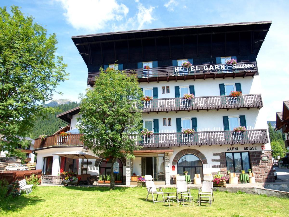 Hotel Garni Suisse San Martino Di Castrozza Buitenkant foto